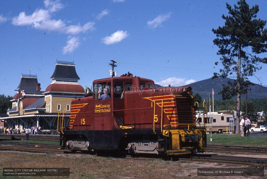 Slide: Conway Scenic Railroad #15 at North Conway